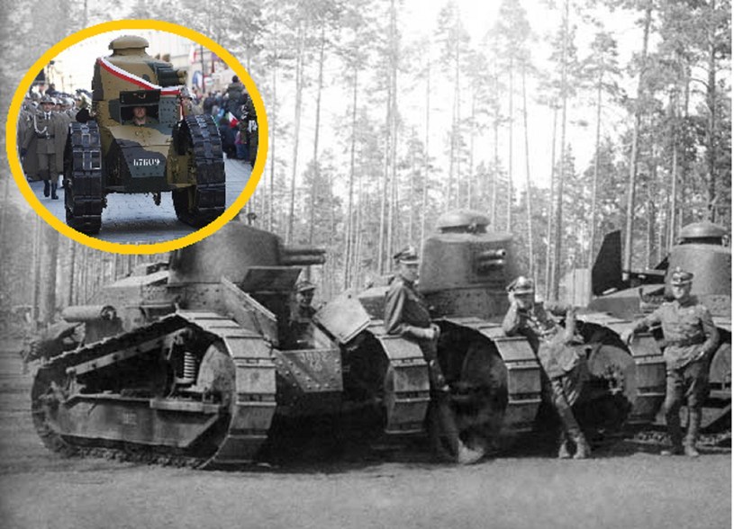Pierwszy polski czołg miał "ogon". Renault FT budził popłoch wśród bolszewików