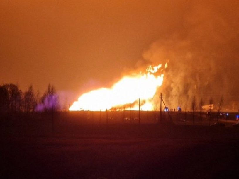 Wybuch gazociągu Litwa-Łotwa. Gdzie doszło do zdarzenia i dlaczego strażacy nie podjęli akcji gaśniczej?
